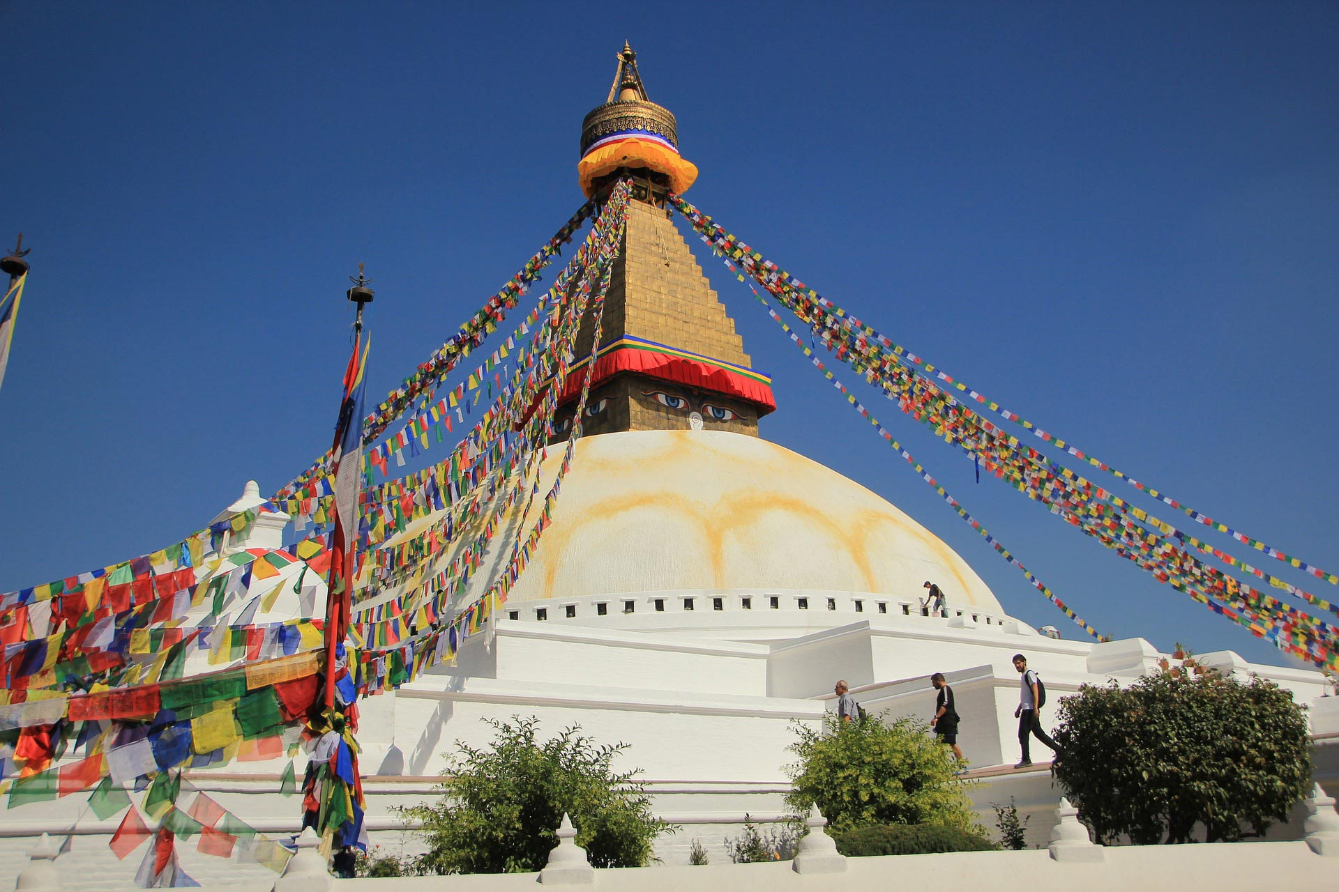 Nepal trekking , Boudha
