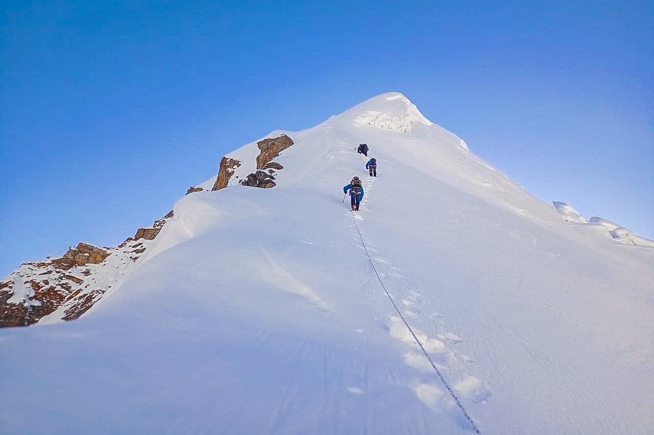 Naya Khang Peak Climbing