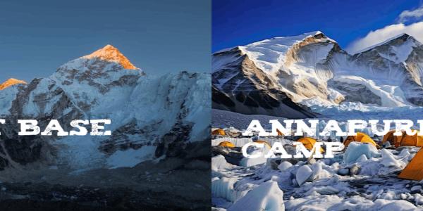 Everest Base Camp vs. Annapurna Base Camp