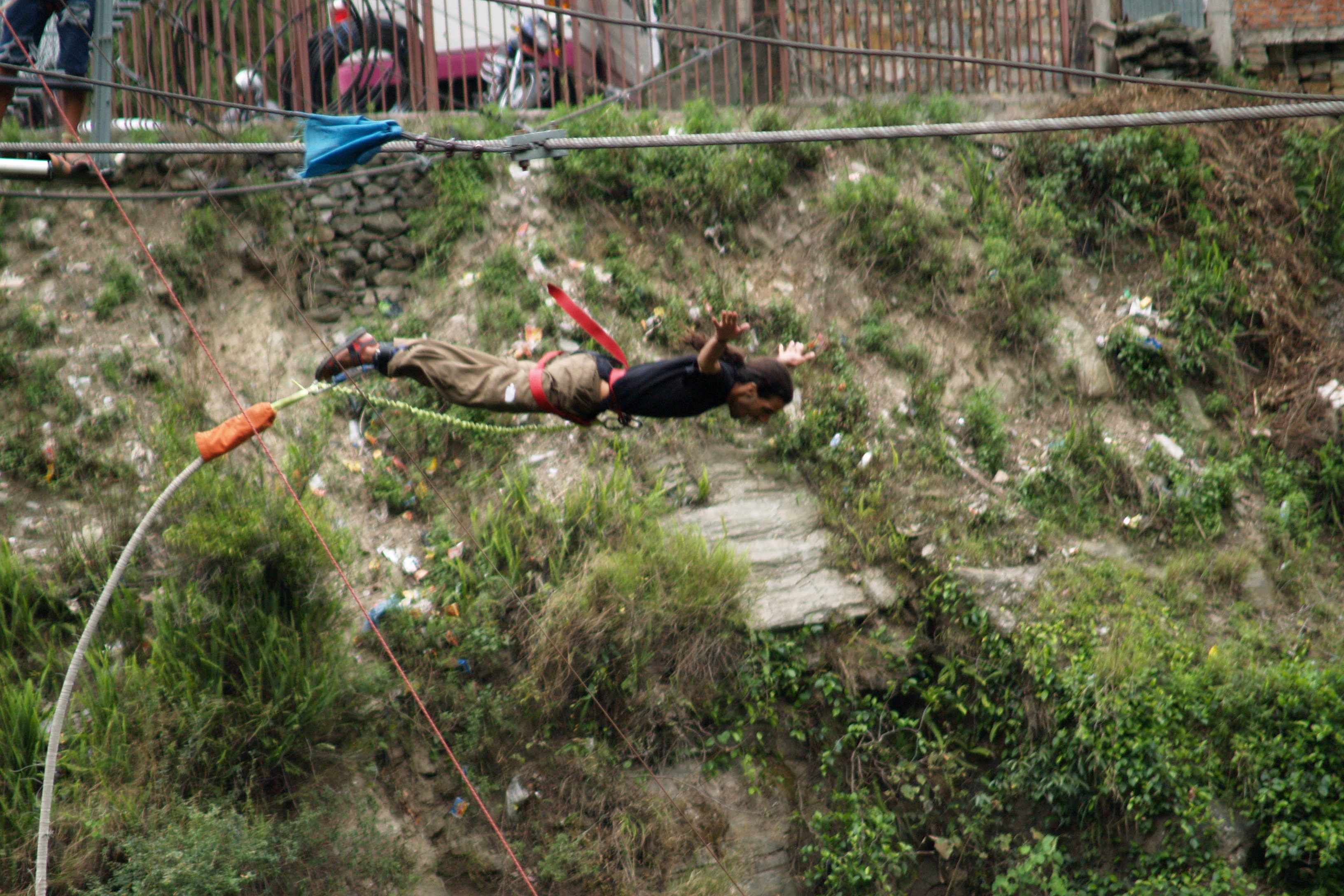 Bungee Jumping in Kathmandu Nepal