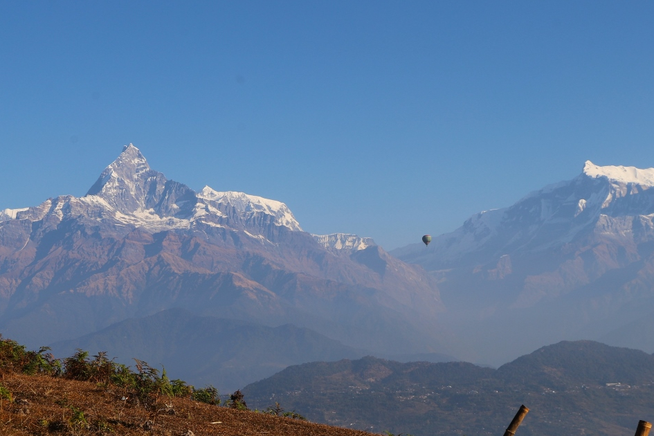 Hot Air Balloon in Pokhara